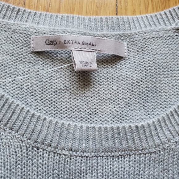 GAP Sweaters - NWOT Gap Open Crew Grey Shirt